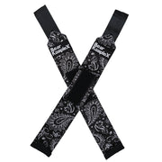 Bear KompleX Wrist Wraps both stretched out across each other