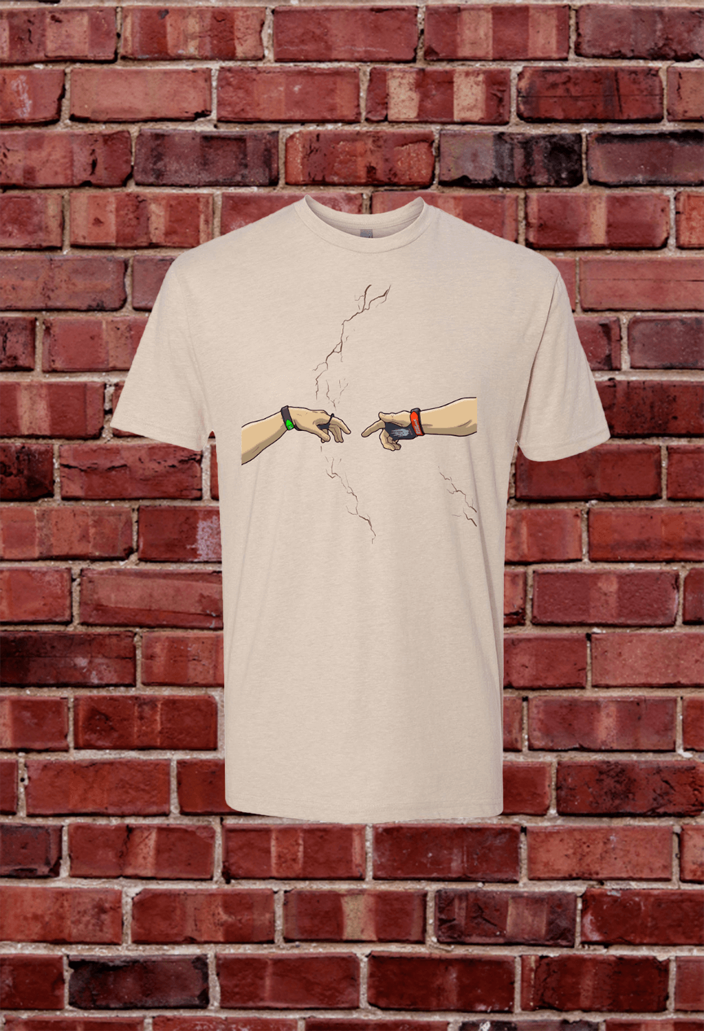 Creation of Rip Free Hands T-Shirt