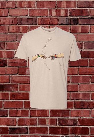 Creation of Rip Free Hands T-Shirt