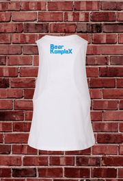 "BKX" Rock On Crop with brick background