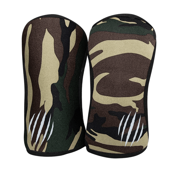 Camouflage Calf Sleeves With Shin Guard And Leg Brace Compression
