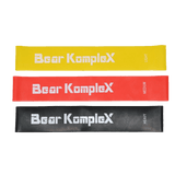 Bear KompleX Hip Loop Resistance Bands Yellow Red and Black Bands