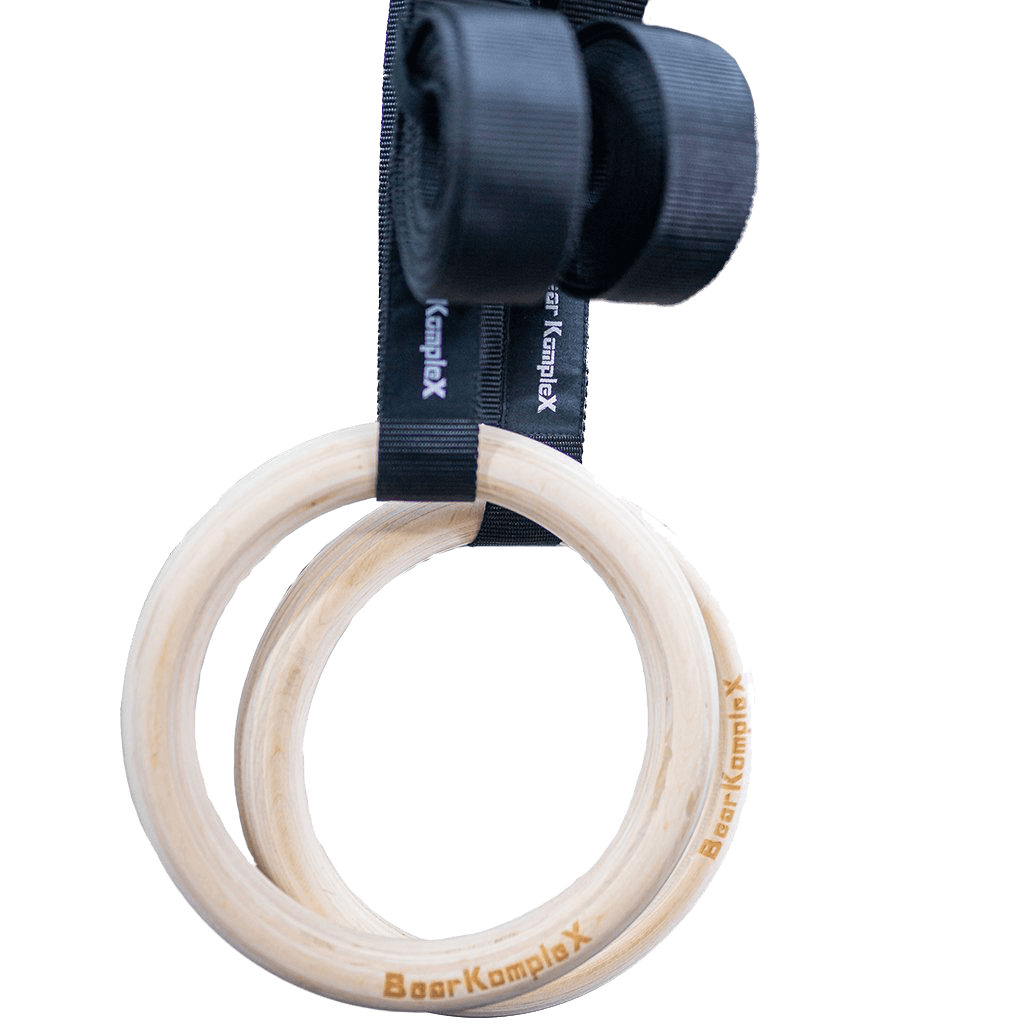 Bear KompleX Gymnastic Wood Rings
