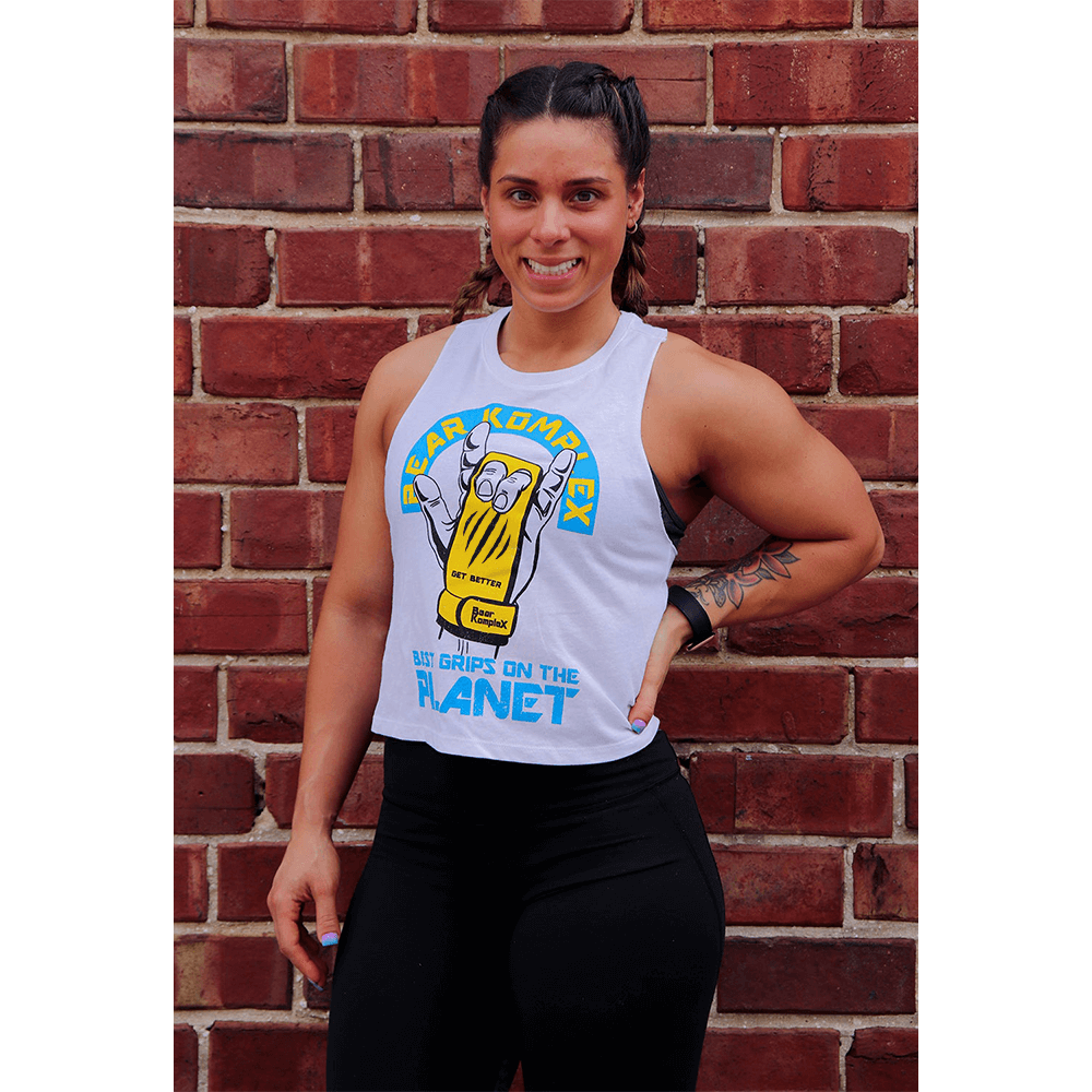 "BKX" Rock On Crop Front View