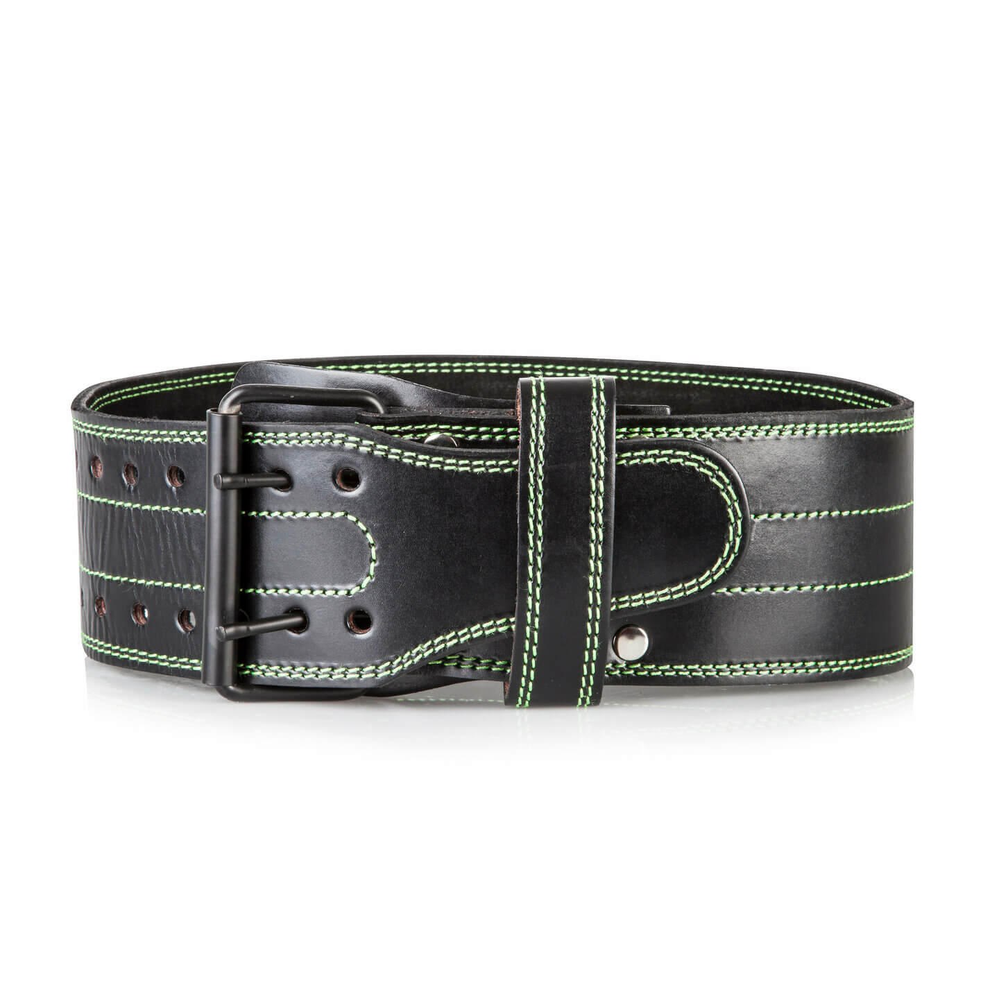 Bear KompleX - Genuine Leather Buckle Belt buckled up