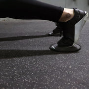 Working out Showing foot on Bear KompleX Core Sliding Discs