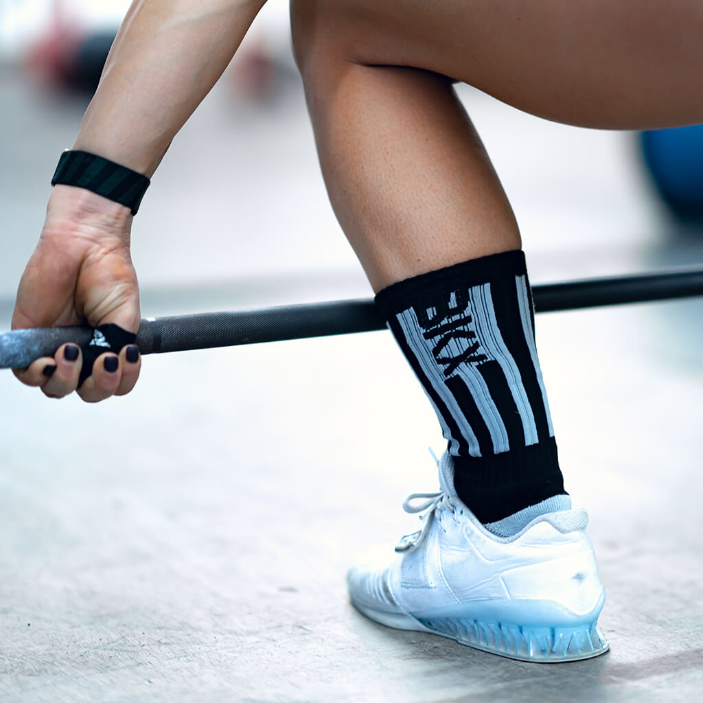 Lifting while wearing BKX Performance Socks