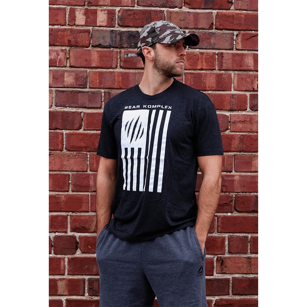 Man wearing BKX Patriot Series - Black/White