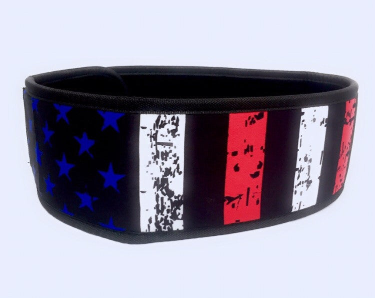 stars and stripes BKX - STRAIGHT 4" Belt