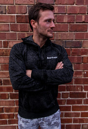 Black Zen Hoodie front view