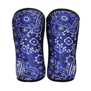 Bear KompleX Knee Sleeves - Blue Bandana Side