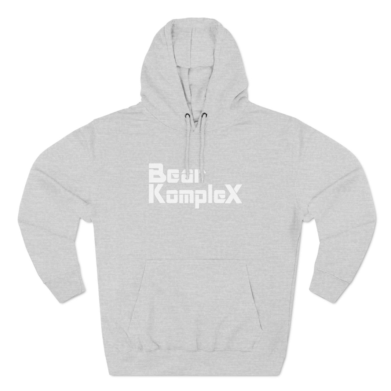 Motivational Fleece Hoodie - 'Bear Komplex' & 'Get Better'