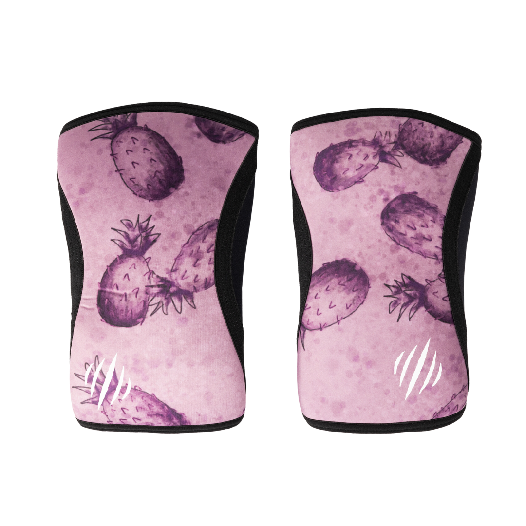 Bear KompleX Knee Sleeves - Bethany Flores Signature Pineapple