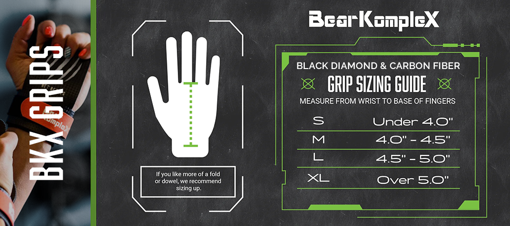 Bear Komplex Carbon Comp 2-Hole Hand Grips