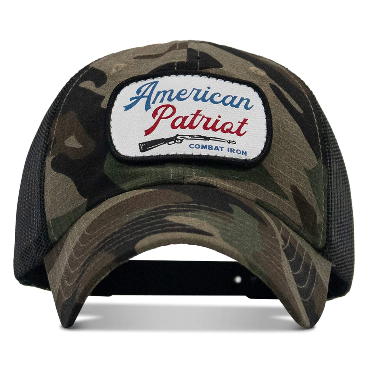 American Patriot Patch Tactical Ripstop Mesh Snapback Hat