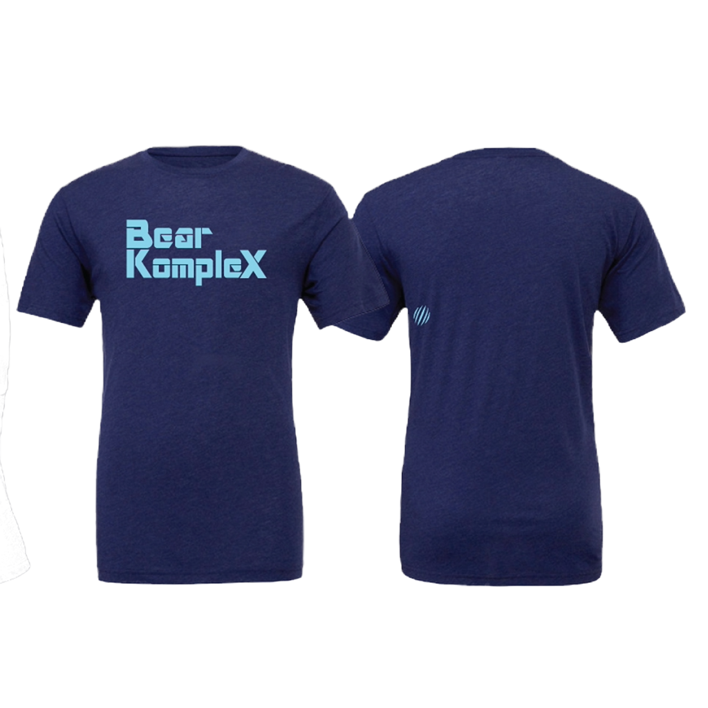 Royal Blue Bear KompleX Men's T-Shirt