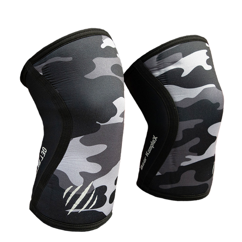 Bear KompleX Knee Sleeves - Black Camo