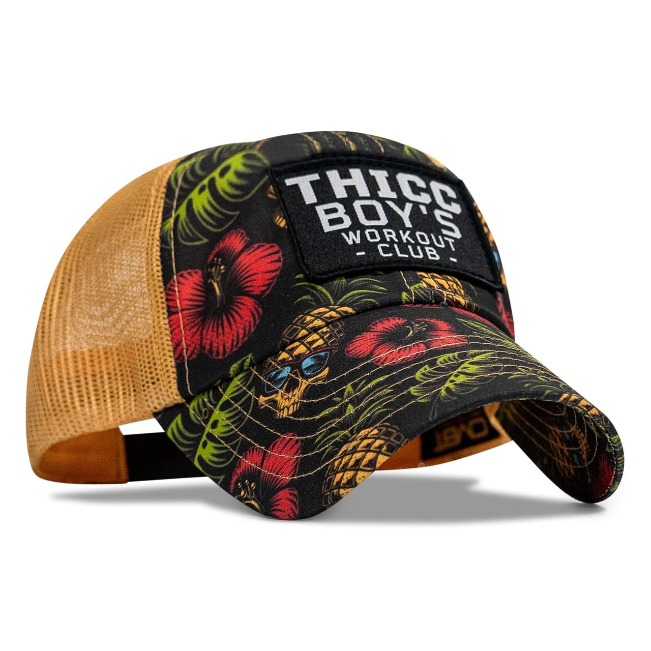 Ripstop Thicc Boys Workout Club Patch Tactical Ripstop Mesh Snapback Hat