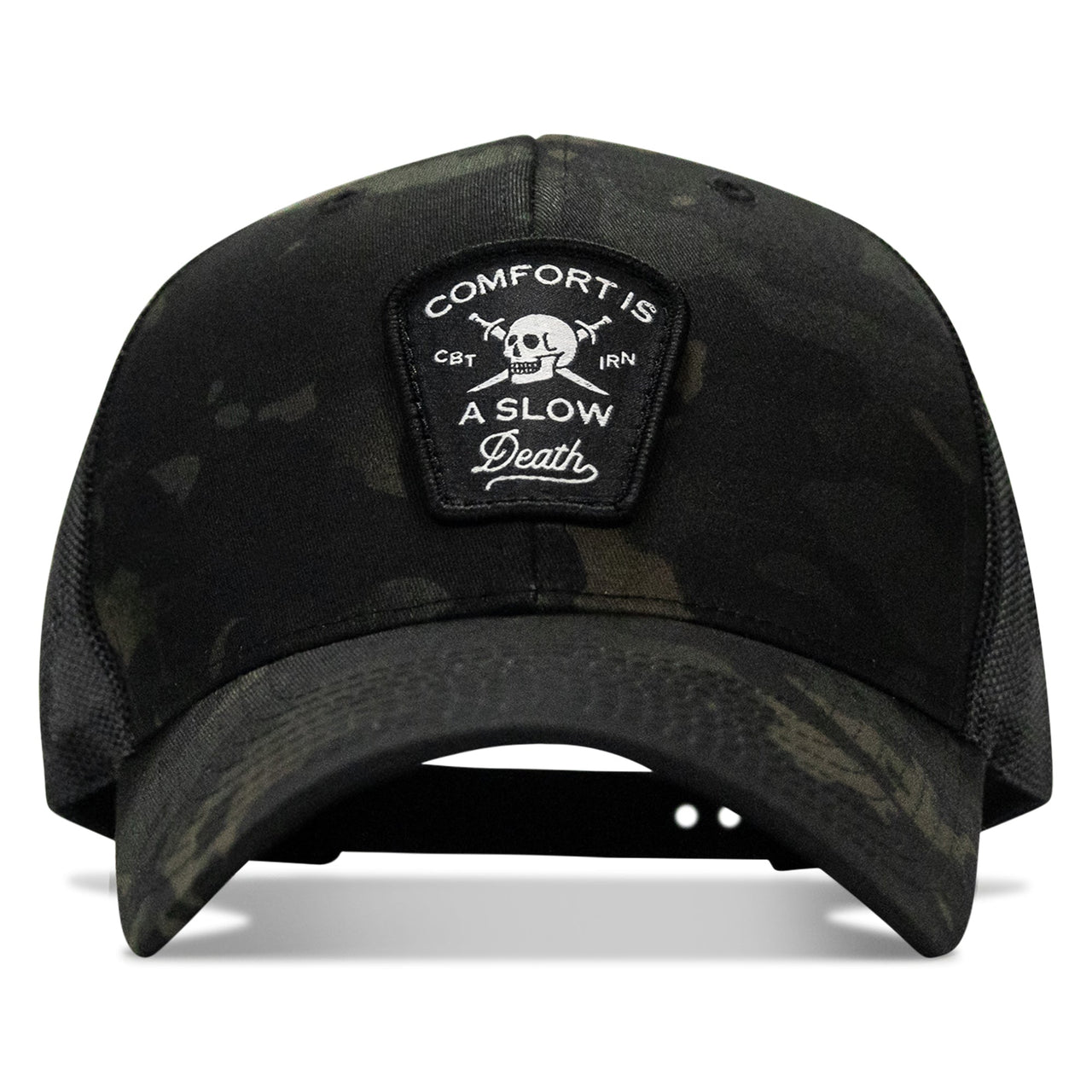 Comfort Is A Slow Death Patch Snapback Hat