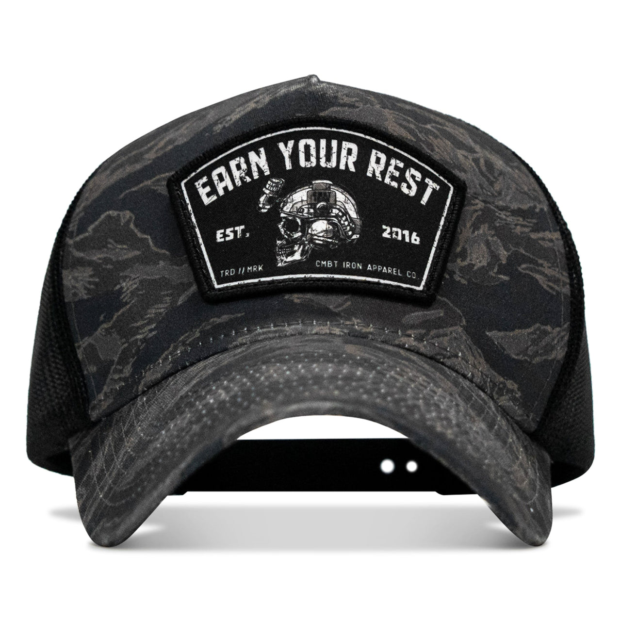 Earn Your Rest Patch Five Panel Breacher Snapback Hat