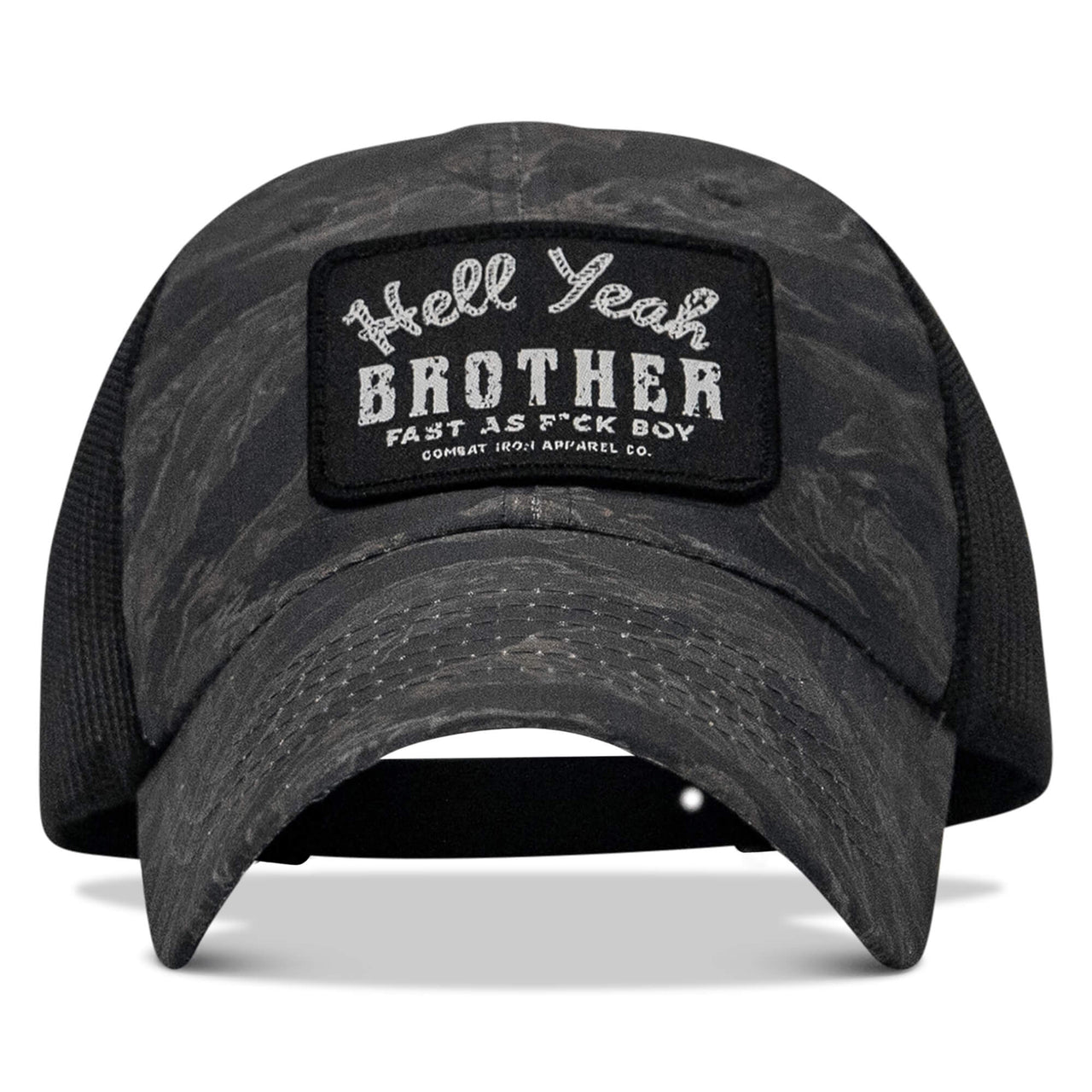 Hell Yeah Brother Patch Tactical Ripstop Mesh Snapback Hat