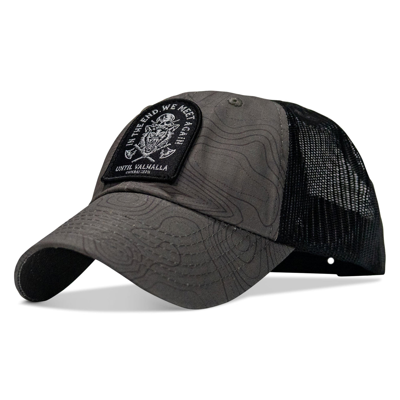 In The End, We Meet Again - Until Valhalla Patch Tactical Ripstop Mesh Snapback Hat