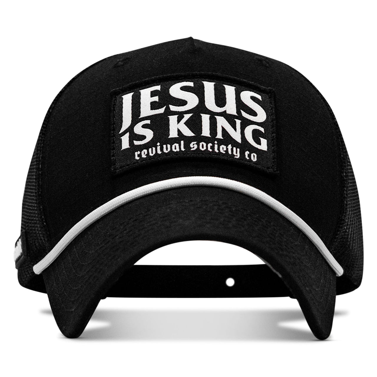 Jesus Is King Patch Rope Snapback Hat