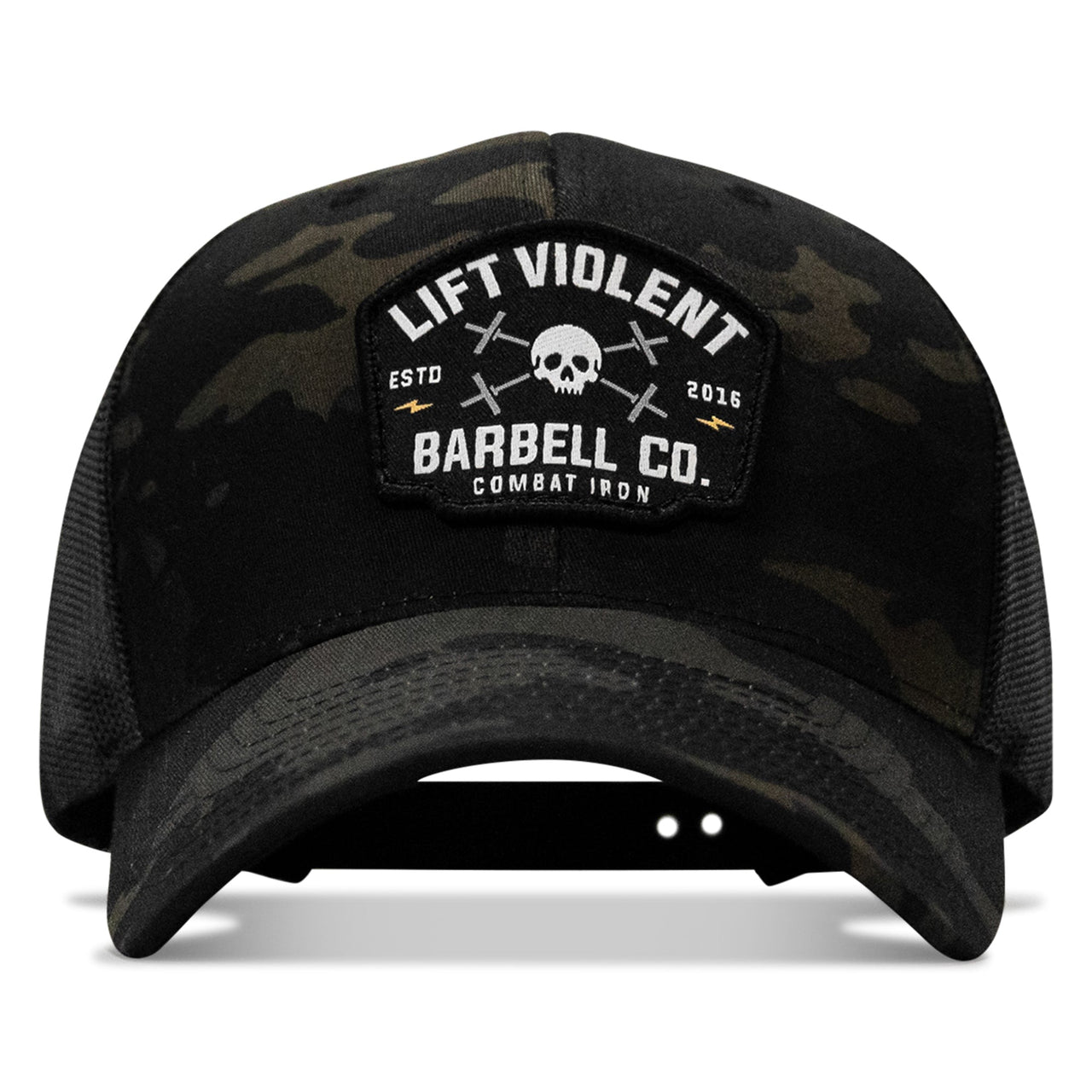 Lift Violent Barbell Co Patch Snapback Hat