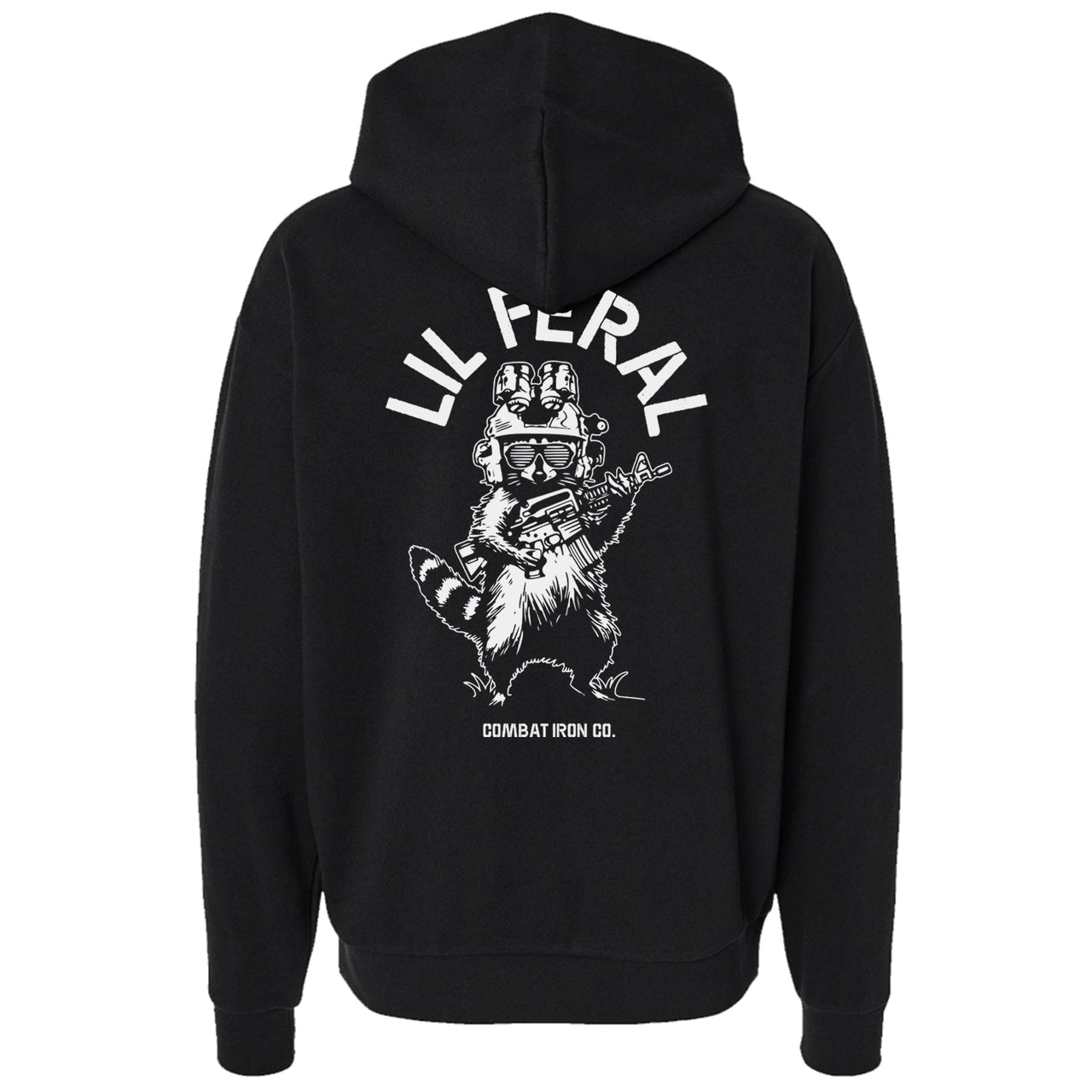 Lil Feral Raccoon Men's Hoodie