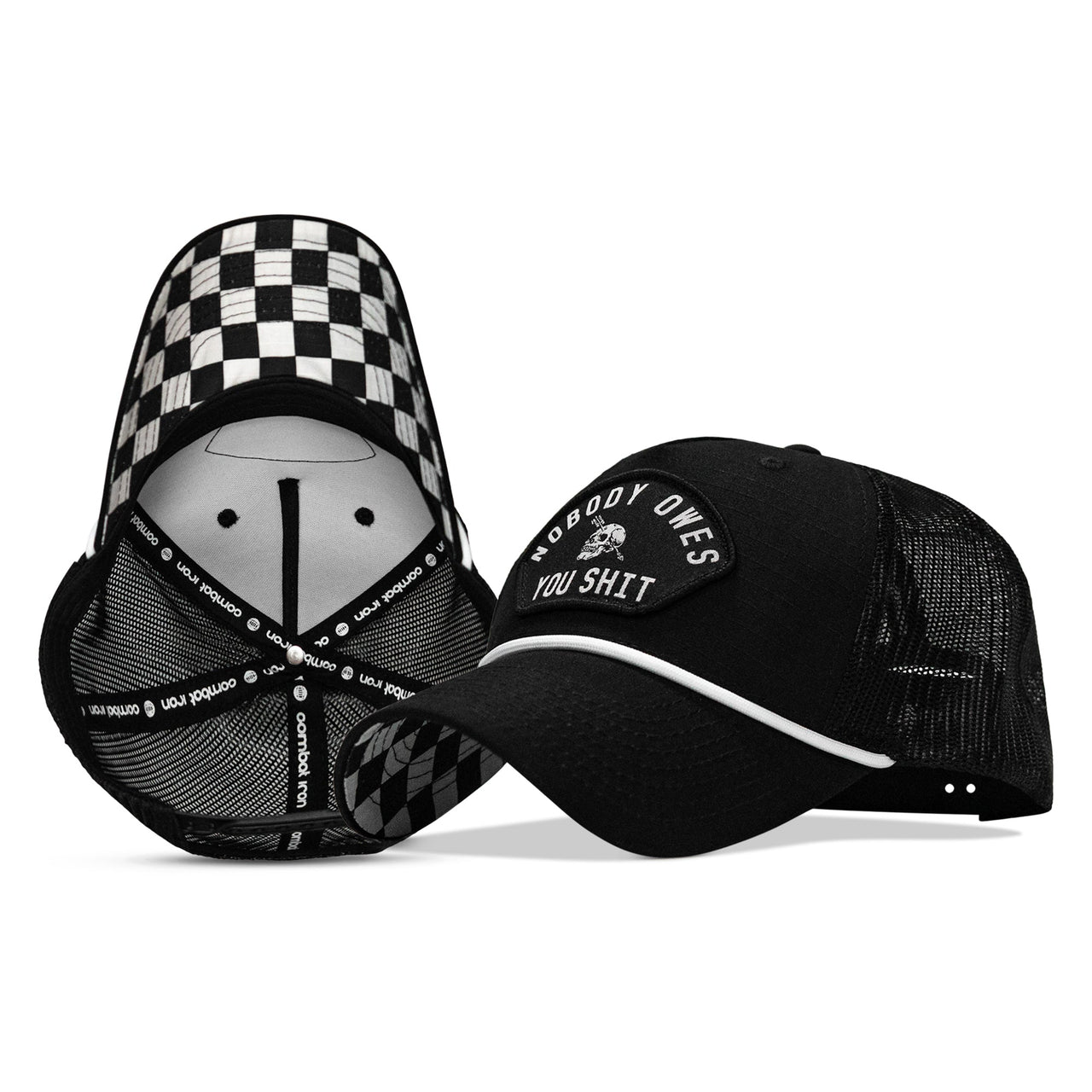 Nobody Owes You Shit Patch Rope Snapback Hat