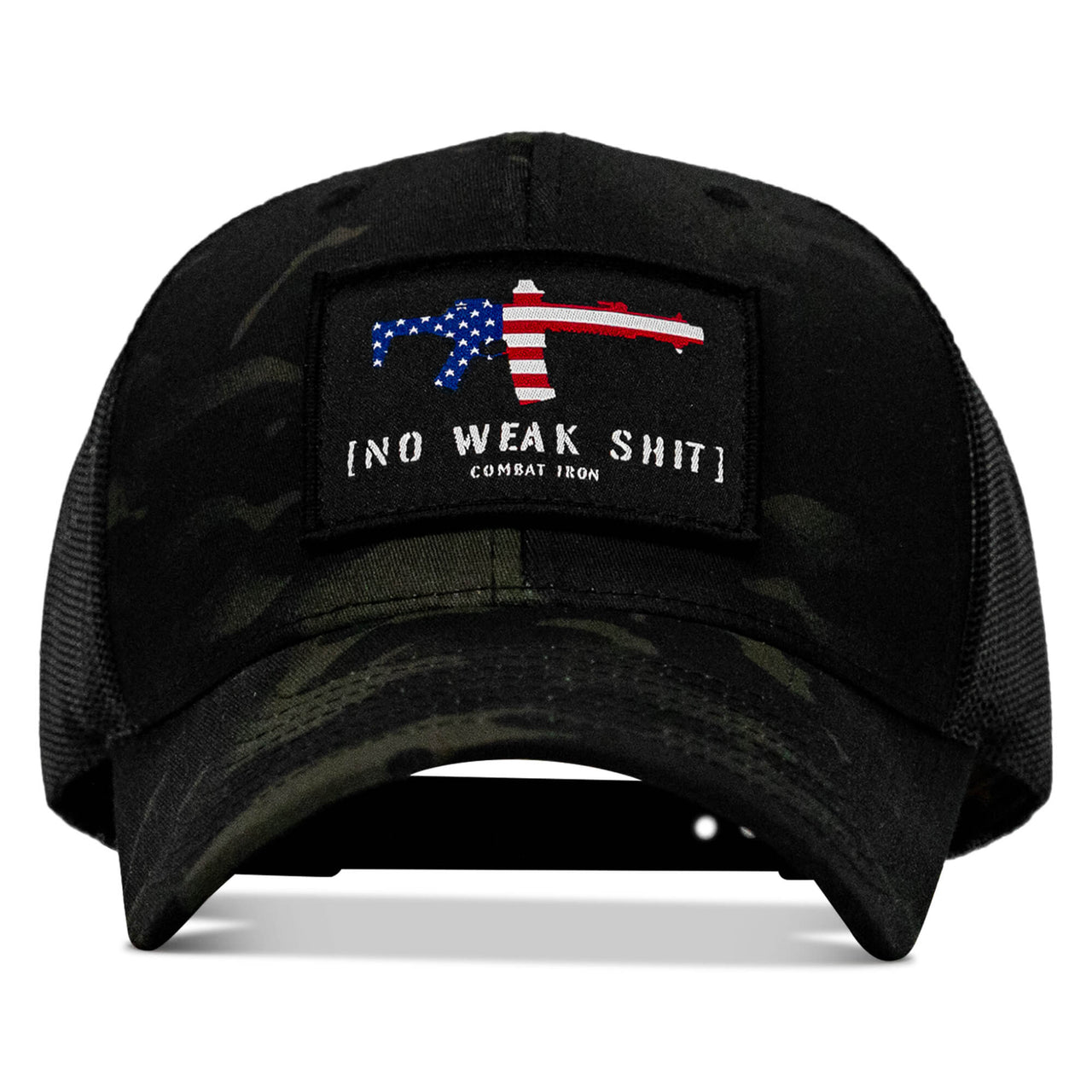 No Weak Shit Patch Snapback Hat