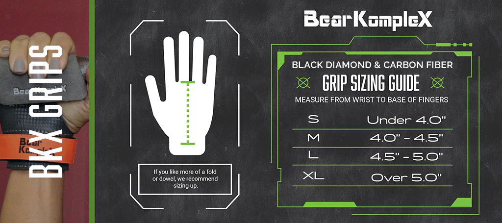 Bear Komplex Carbon Comp 3-Hole Hand Grips