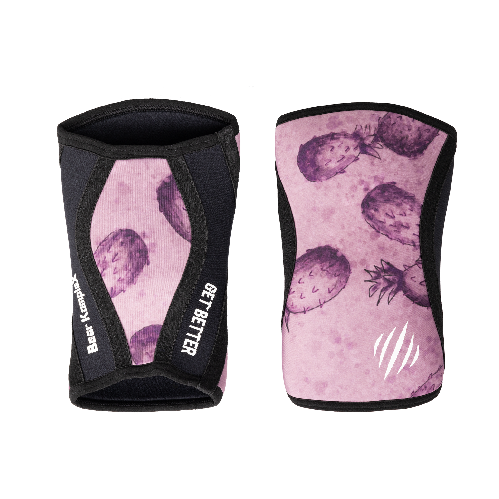 Bear KompleX Knee Sleeves - Bethany Flores Signature Pineapple