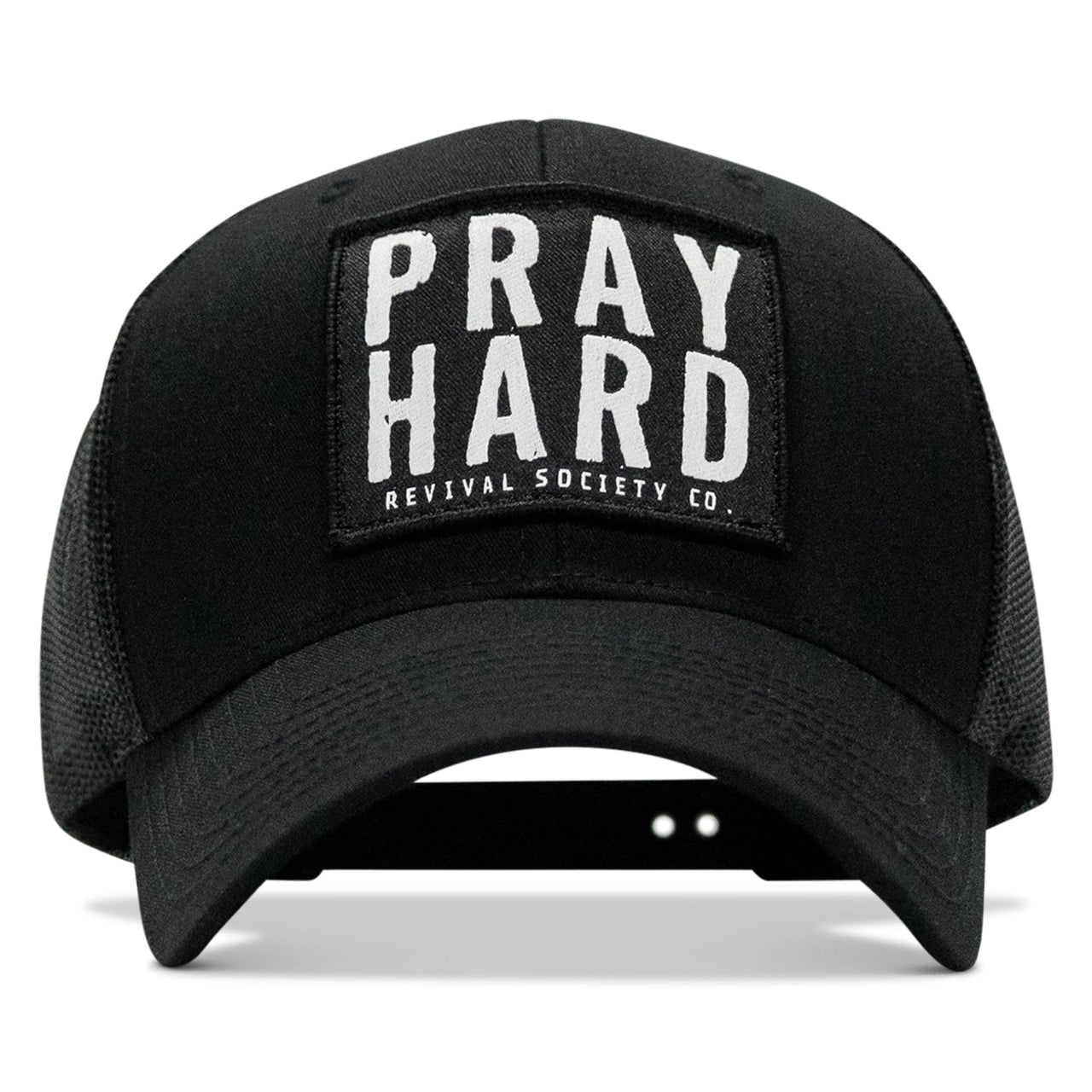 Pray Hard Patch Snapback Hat