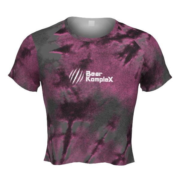 Pink Tie Dye Crop