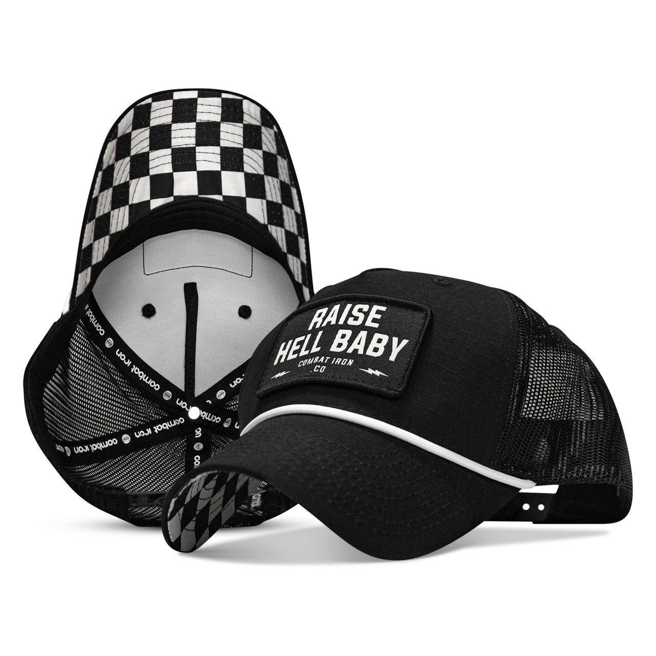 Raise Hell Baby Patch Rope Snapback Hat