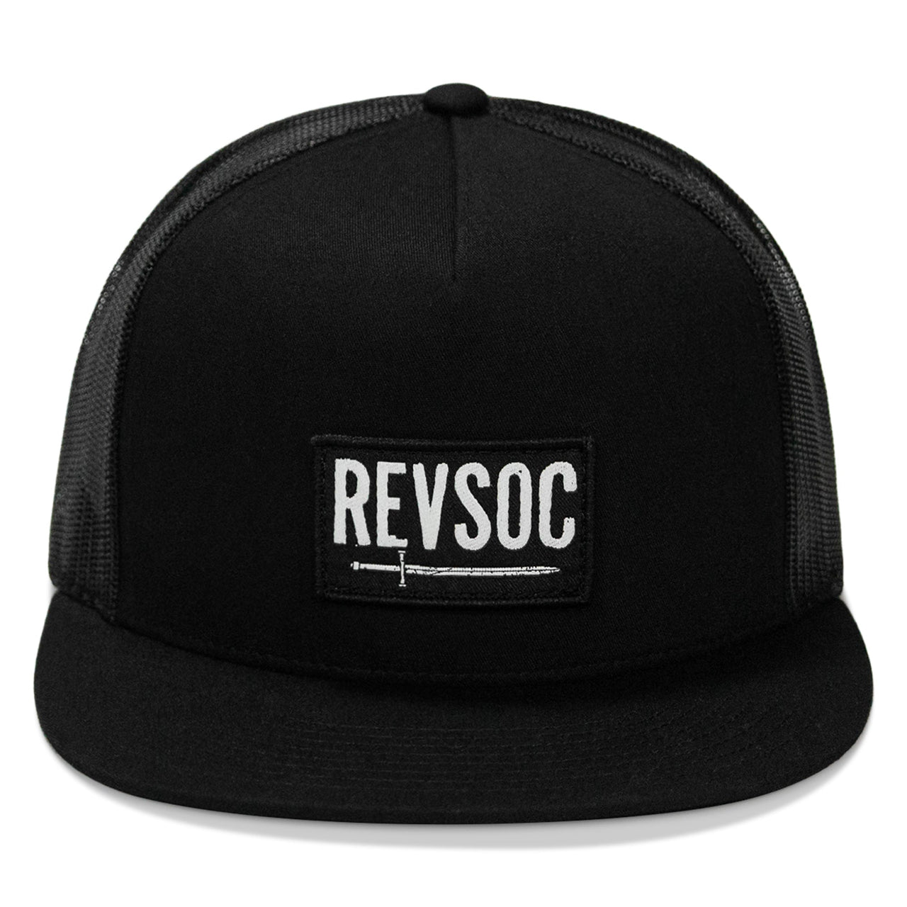 REVSOC Classic Patch Flatbill Hat