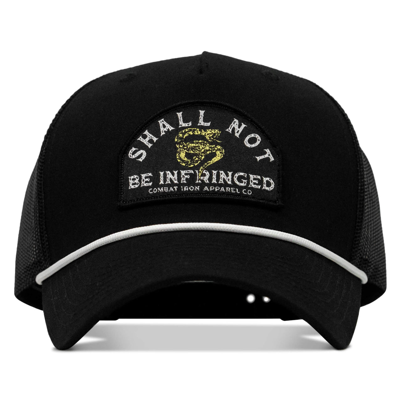 Shall Not Be Infringed Patch Rope Snapback Hat