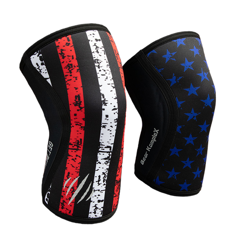 Bear KompleX Knee Sleeves - Stars & Stripes