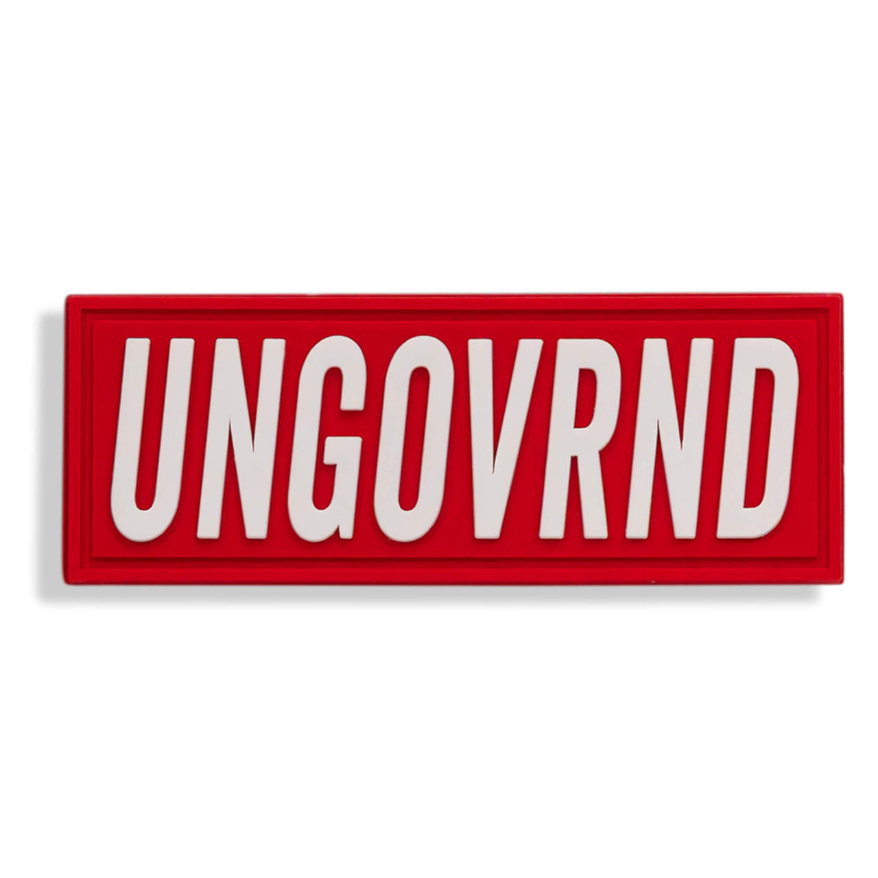 Ungovrnd Red PVC Patch