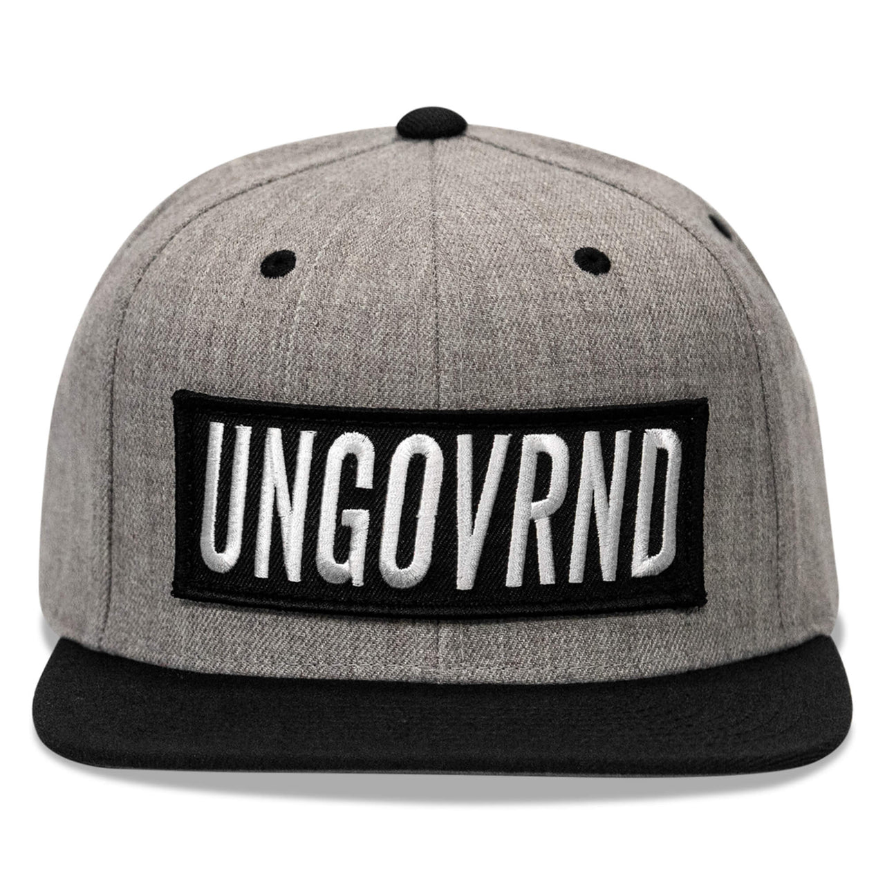 Ungovrnd Oversized Patch Flatbill SnapBack Hat