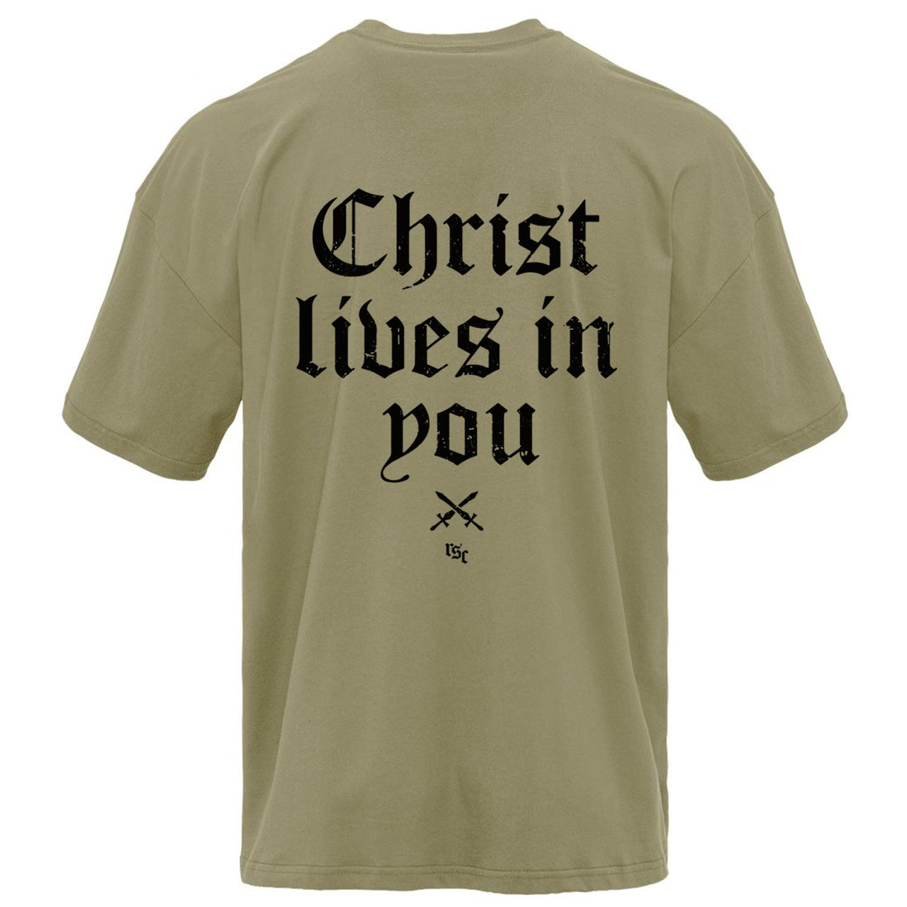 Christ Lives In You Men's T-Shirt