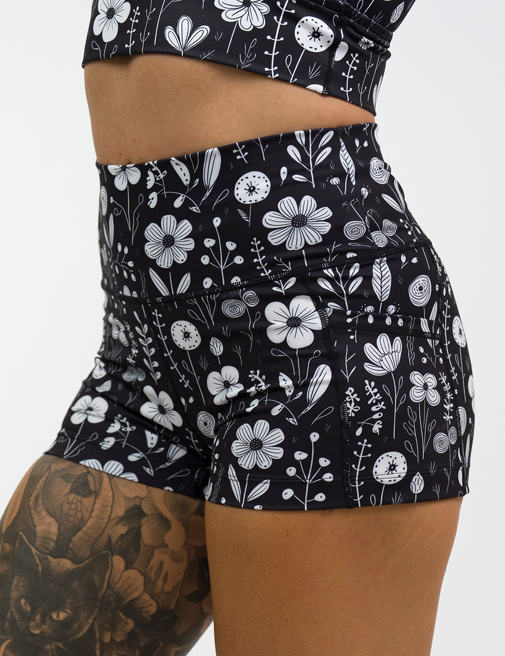Shorts | Monochrome Meadow