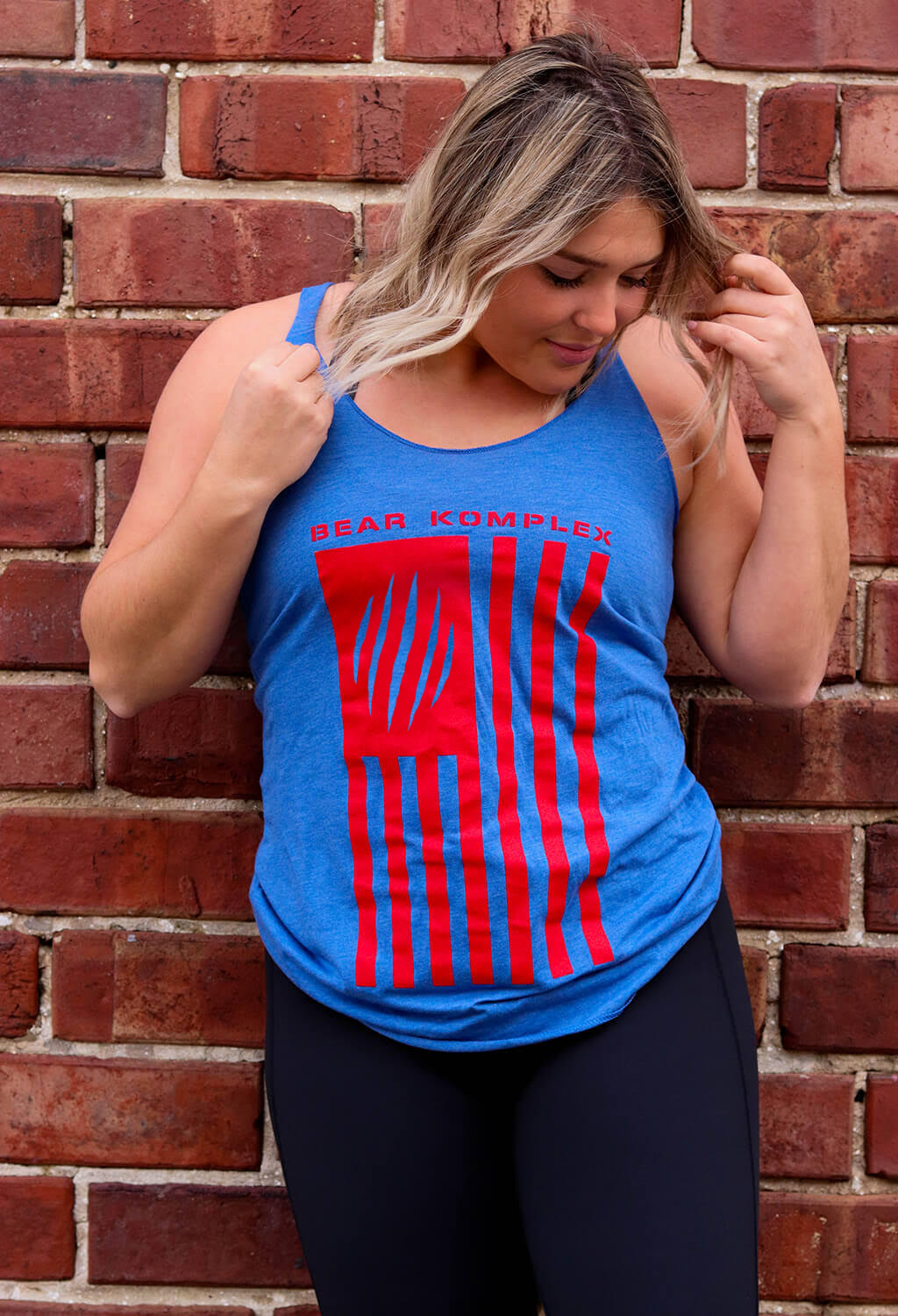 BKX Patriot Series Tank - Red/Blue