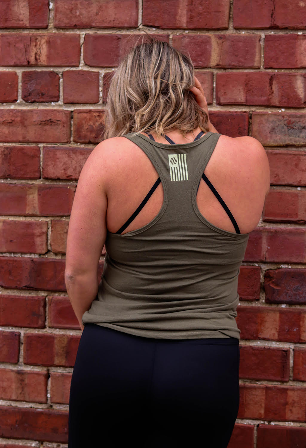 BKX Patriot Series Tank - Green/Sand