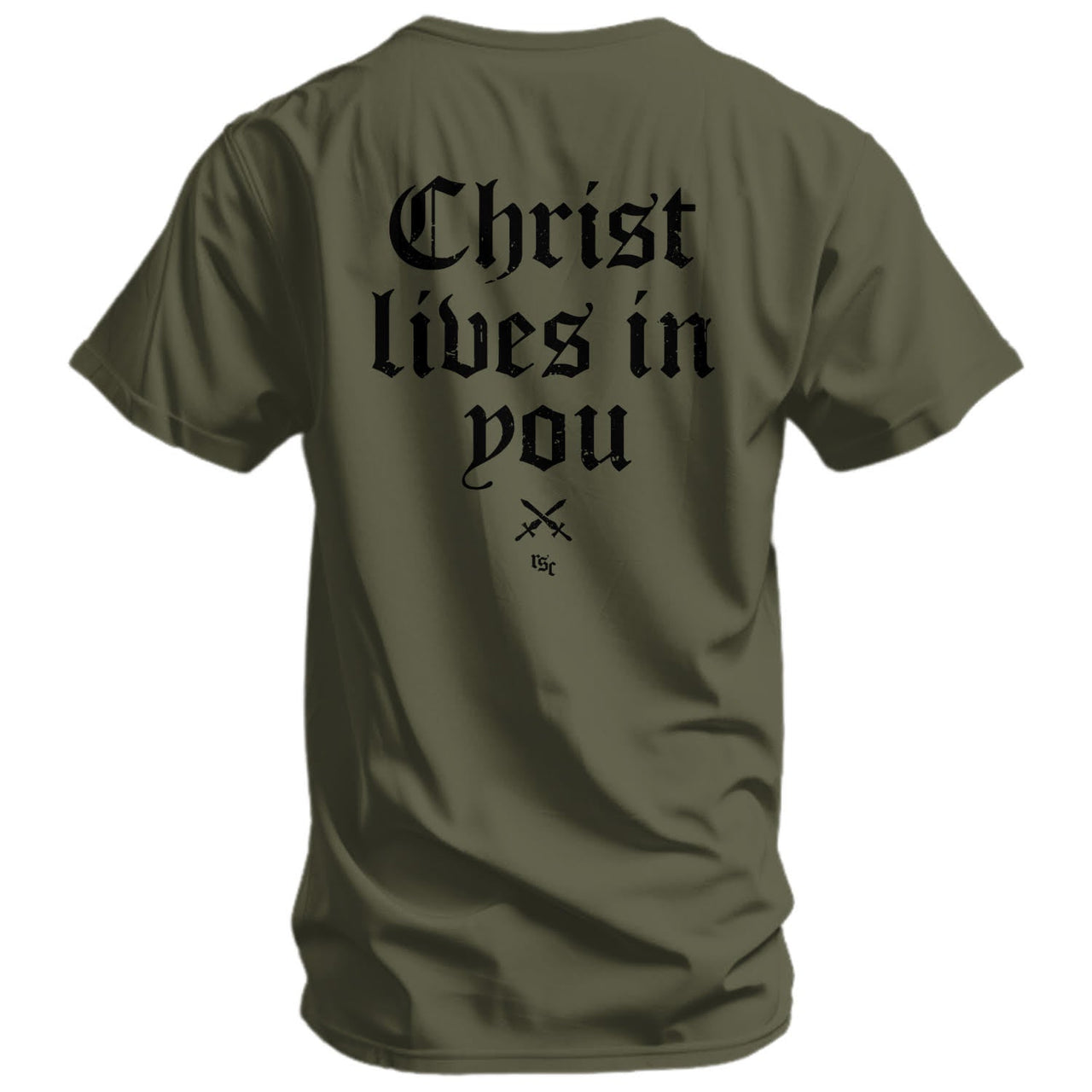 Christ Lives In You Men's T-Shirt