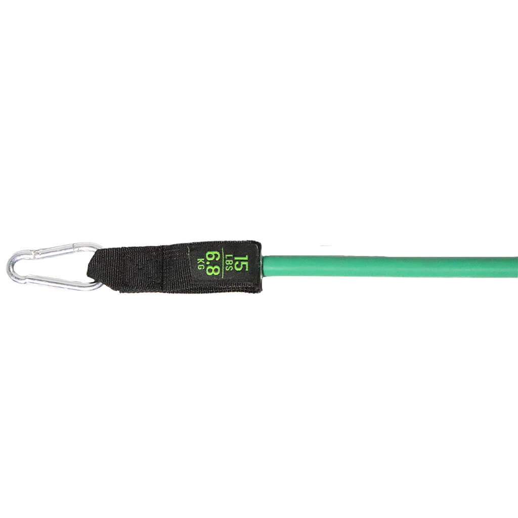 15lbs single green resistance band