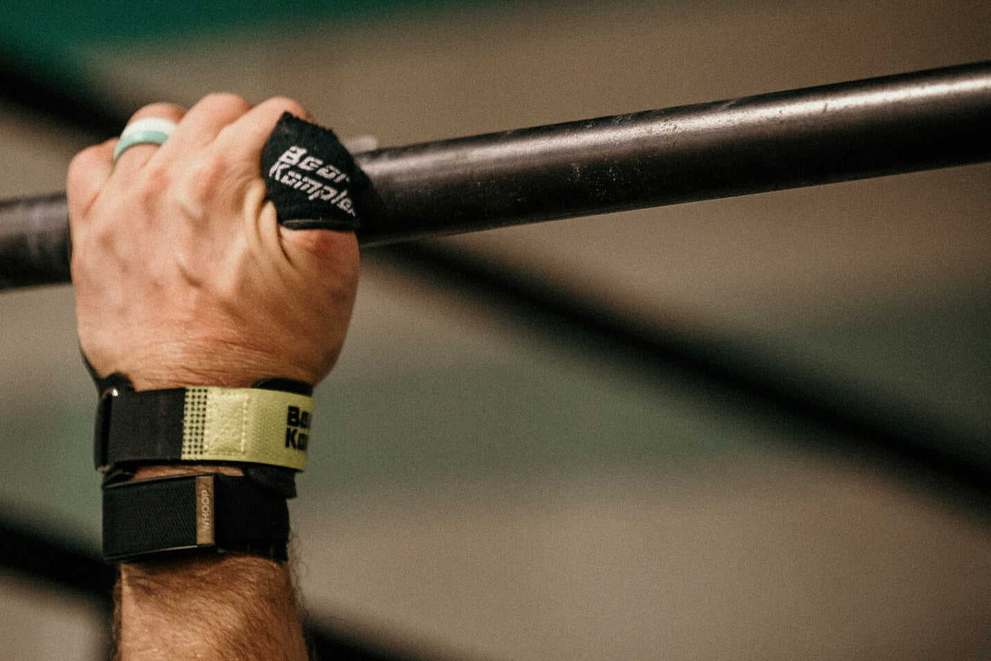 arm showing with Bear KompleX Sports Tape