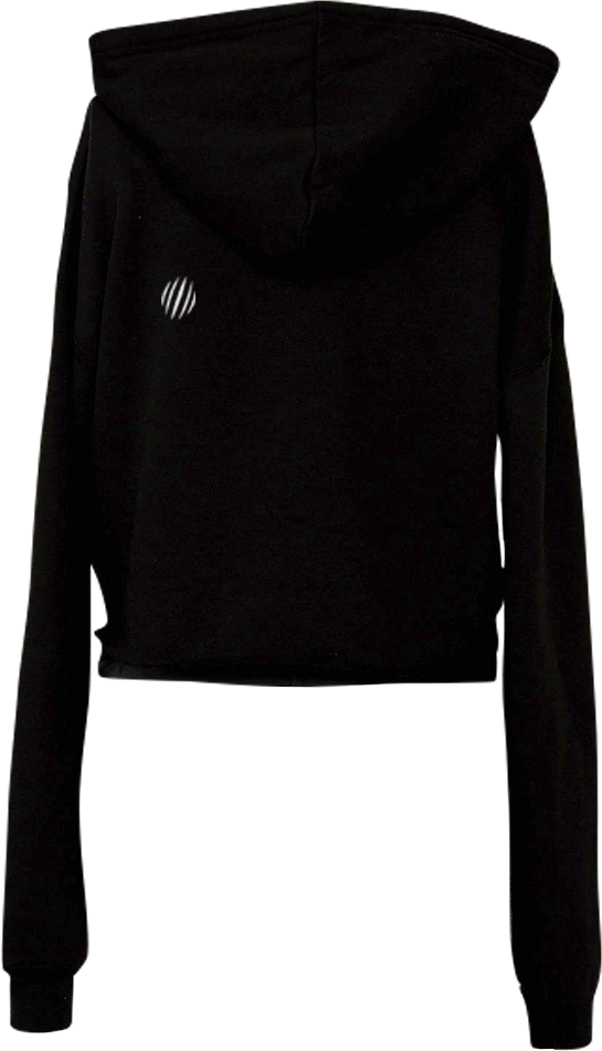 BKX Basic Cropped Pullover Hoodie