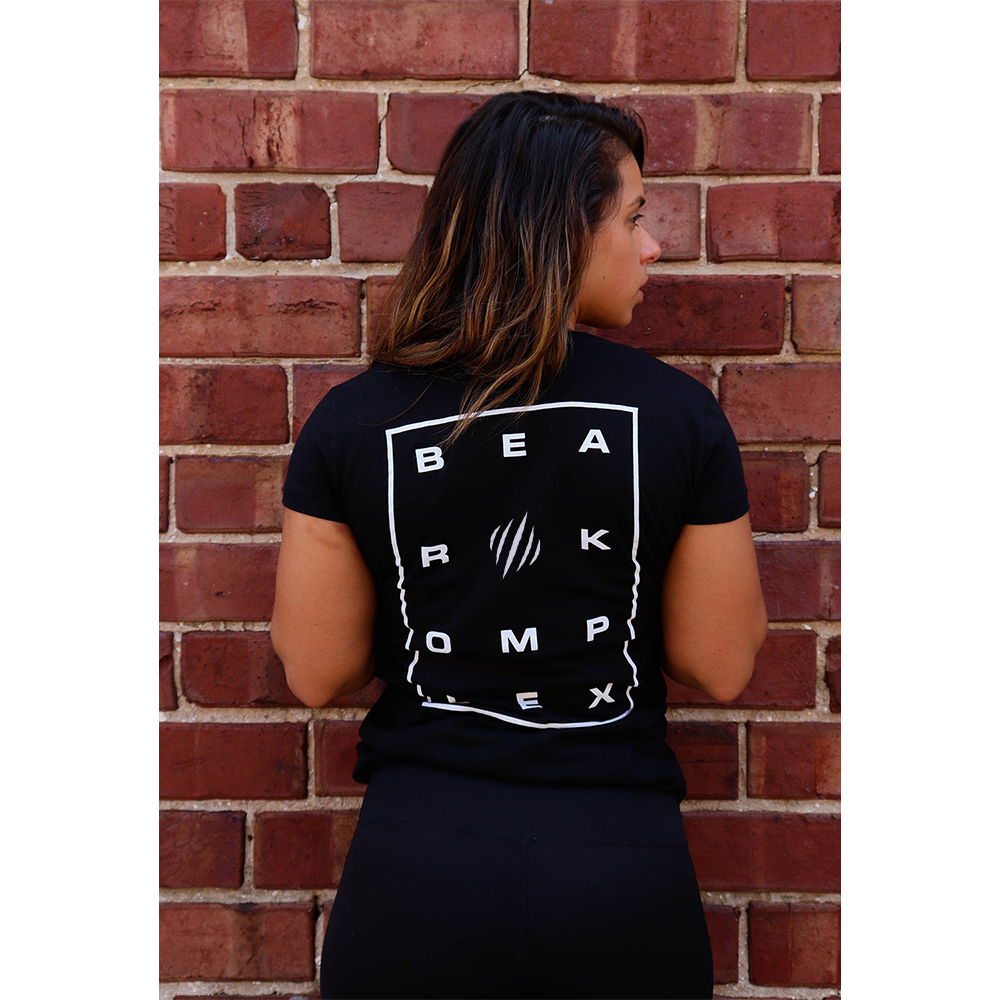 Women's Black Urban V-Neck